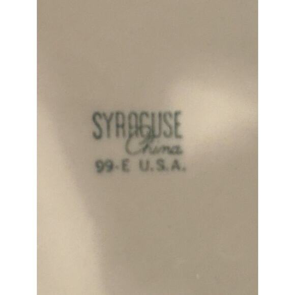 PAIR - Vintage SYRACUSE China Platter PINK RESTAURANT WARE Mid Century Modern - Picture 2 of 7